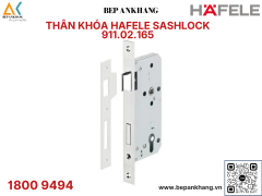Thân khóa lưỡi gà chốt chết Hafele BS 45/85mm - 911.02.165